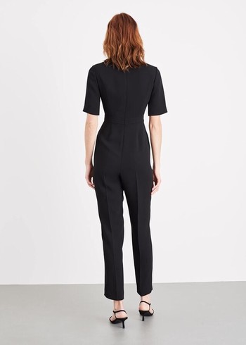 Phase Eight Nina City Jumpsuit Black Australia | XT5487096